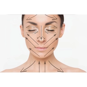 نحوه ماساژ صورت