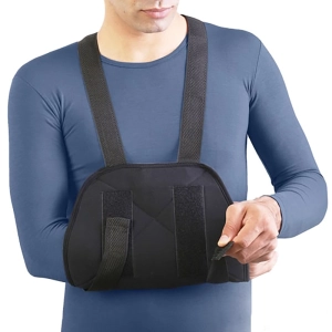 نحوه بستن آویز دست شکسته