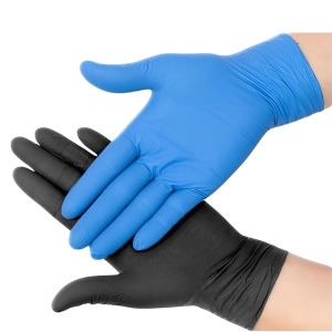 تفاوت دستکش نیتریل آبی و مشکی