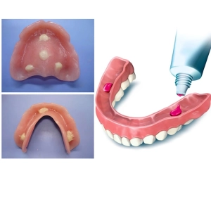 طرز استفاده از چسب دندان مصنوعی