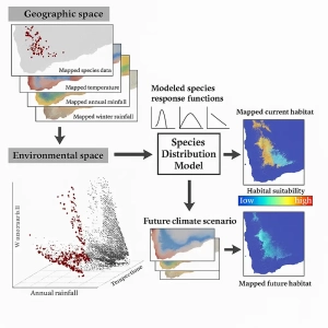 مدل‌ سازی پراکنش گونه
