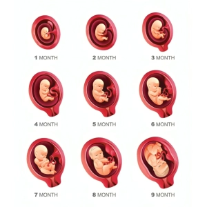 جنین انسان چگونه تشکیل می شود؟