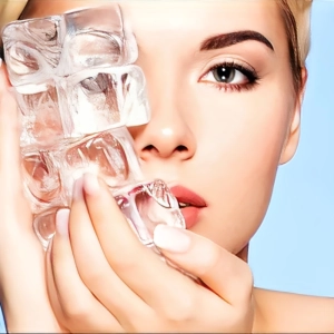 بهترین زمان برای گذاشتن یخ روی صورت