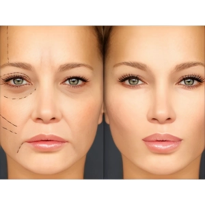 لیفت صورت با نخ