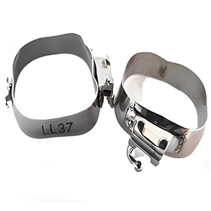 بند ارتودنسی فک بالا چپ Edgewise 0.018 کلیت دار هلال T.S.H