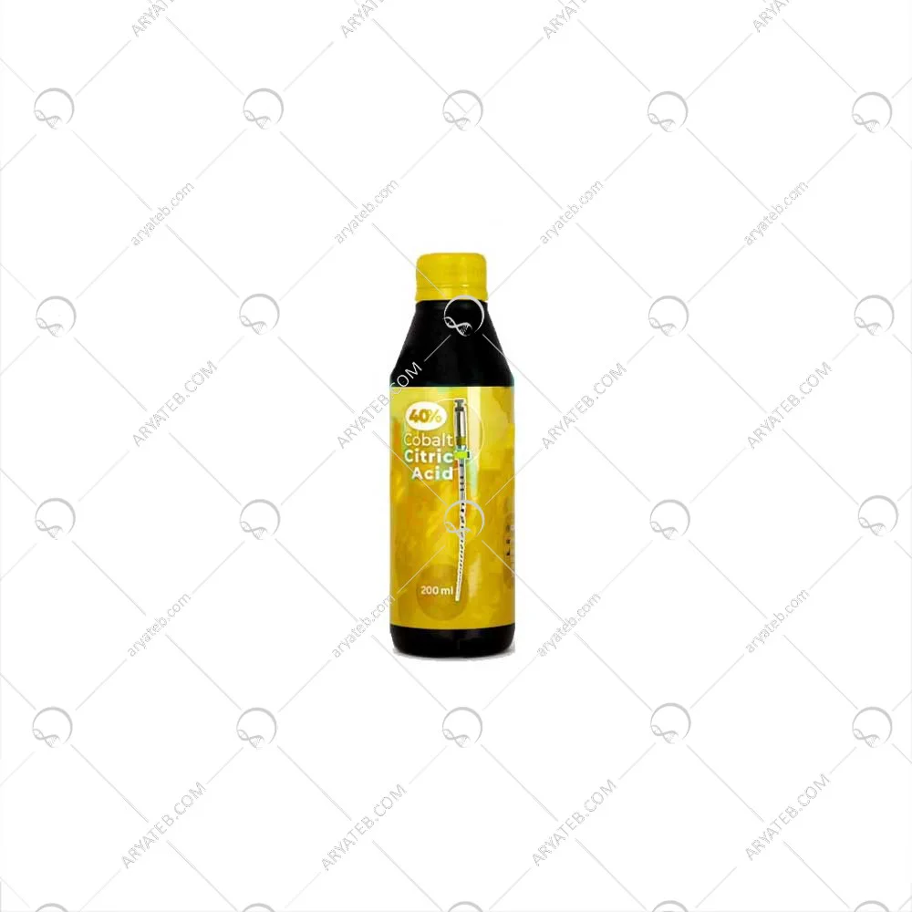 محلول اسید سیتریک کبالت