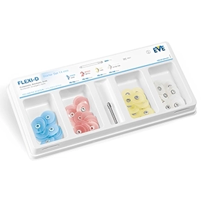 کیت دیسک پرداخت 100عددی کامپوزیت امالگام و طلا EVE