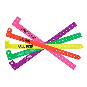 دستبند بیمار دکمه دار