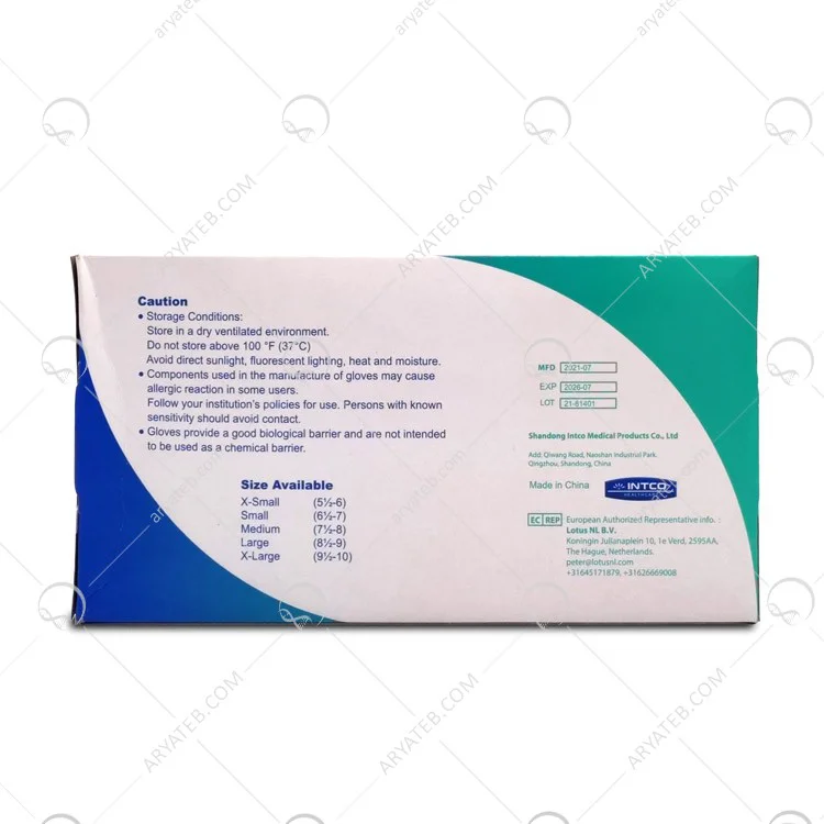 دستکش وینیل اینتکو