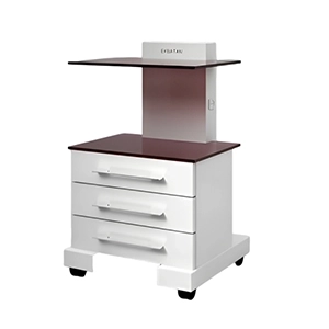 سرویتور 3 کشو با شیشه رنگی