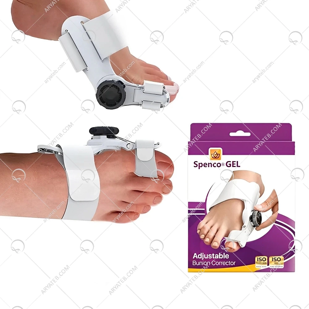 پد هالوکس والگوس قابل تنظیم اسپنکو ژل