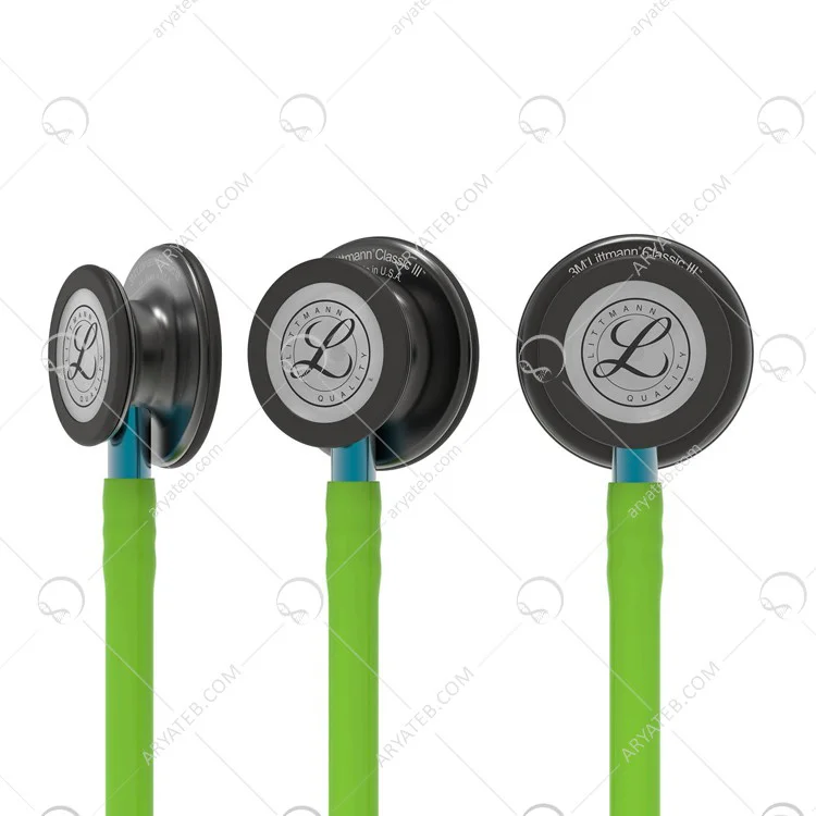 گوشی پزشکی لیتمن کلاسیک 3 سبز لیمویی دودی 5875