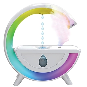 بخور سرد آب نما طرح چراغ خواب با نور RGB