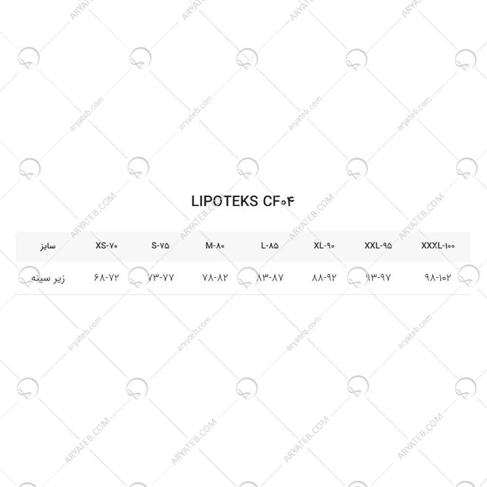 گن ماموپلاستی لیپوتکس سه ردیف غزن از جلو مدل CF04