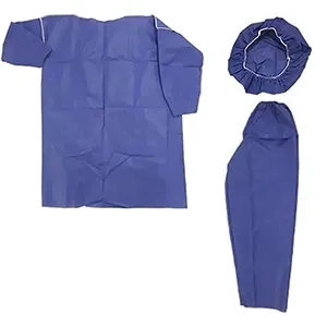 گان کلاه شلوار بیمار