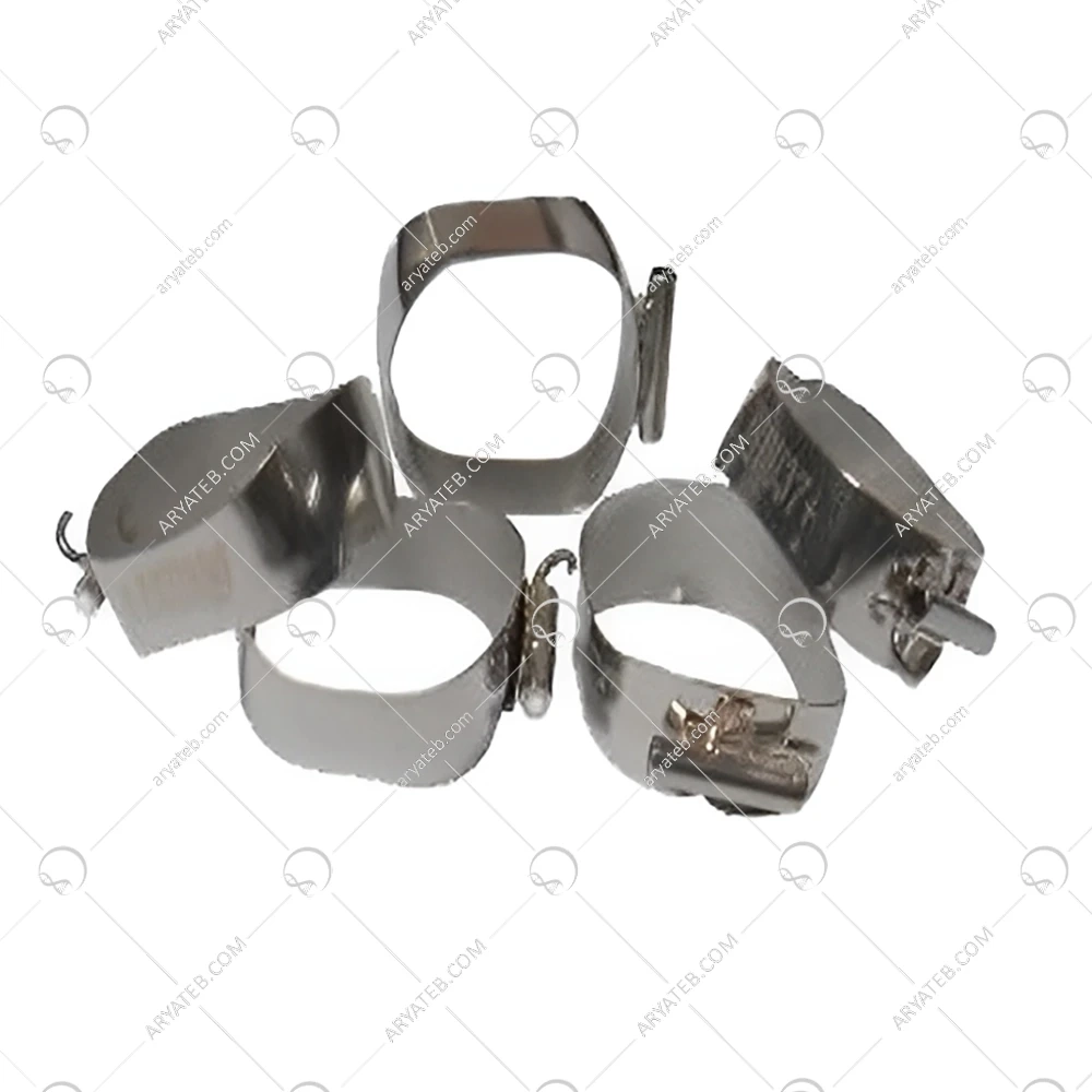 بند ارتودنسی فک پایین راست Edgewise 0.022 ساده هلال T.S.H