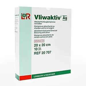 پانسمان ذغال فعال نقره دار ولیوکتیو ای جی لوهمن روشه