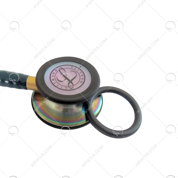 گوشی پزشکی لیتمن کلاسیک 3 آبی کاربنی رنگین کمانی 5807