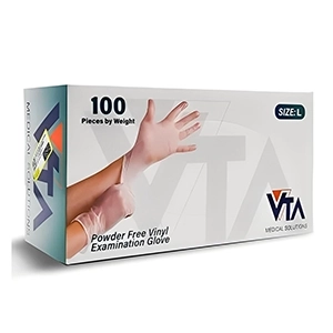 دستکش وینیل بدون پودر VTA