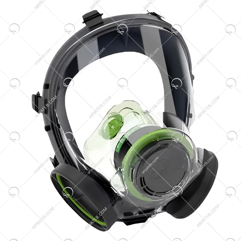 ماسک دوفیلتره شیمیایی تمام صورت