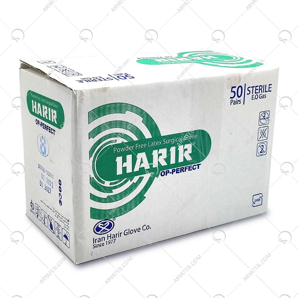 دستکش جراحی حریر