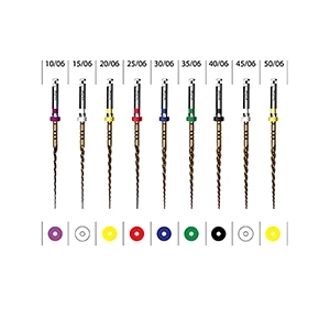 فایل روتاری تیپر ثابت 6% اینجی دنتال Touch Gold