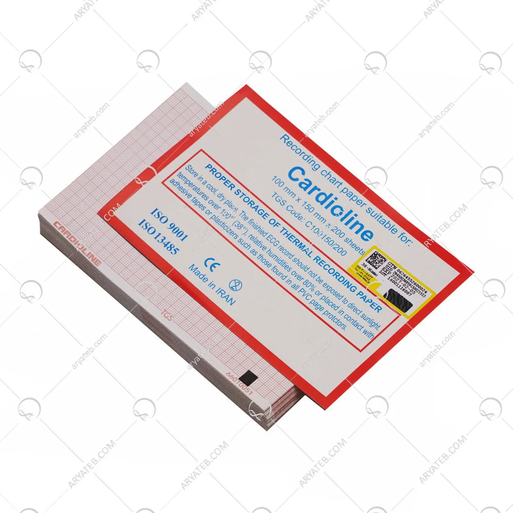 کاغذ کاردیولاین 15 سانت