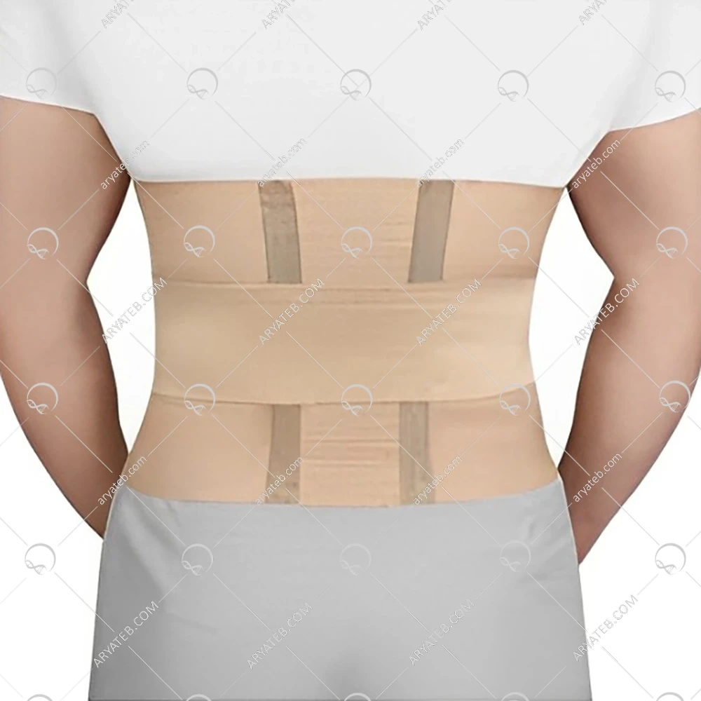 شکم بند جراحی آتل دار تنفسی هریس کد 714