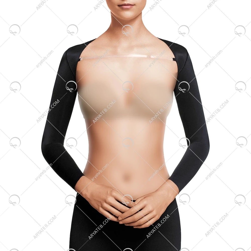 گن بعد از جراحی لیپوماتیک و لیفت بازو ووئه VOE کد 1008