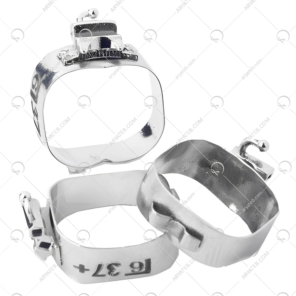 بند ارتودنسی فک بالا چپ Edgewise 0.018 ساده هلال T.S.H