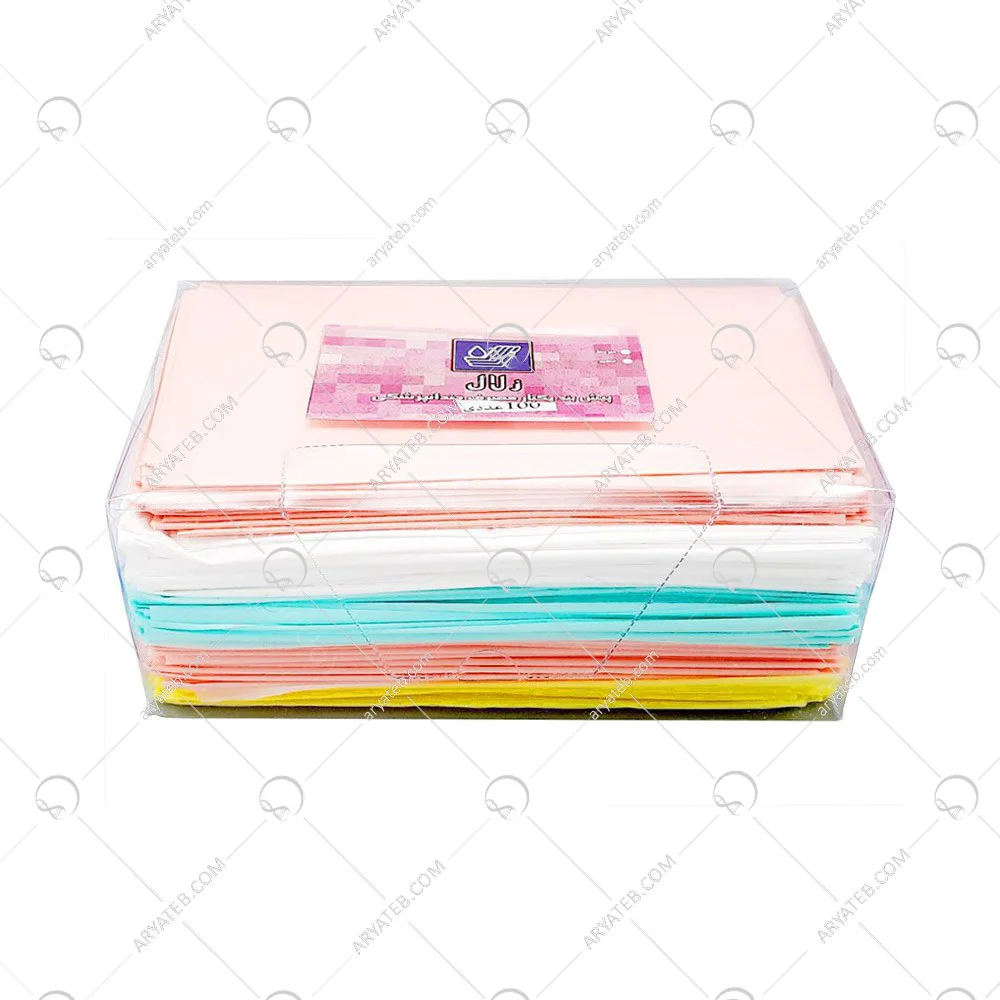 پیش بند دندانپزشکی جعبه ای زلال