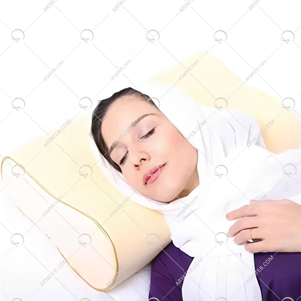 بالش طبی مموری فوم موج دار ورنا