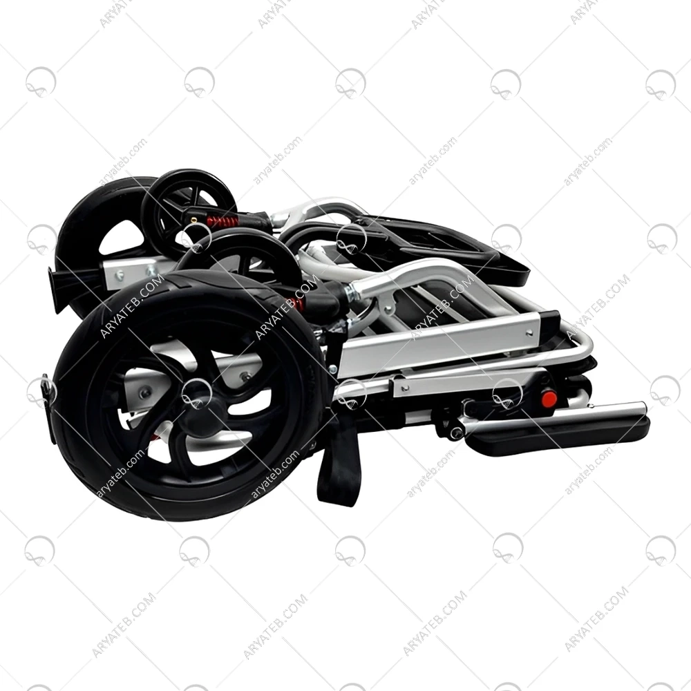 ویلچر آلومینیومی مسافرتی 9006