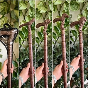 عصا PVC طرح چوب