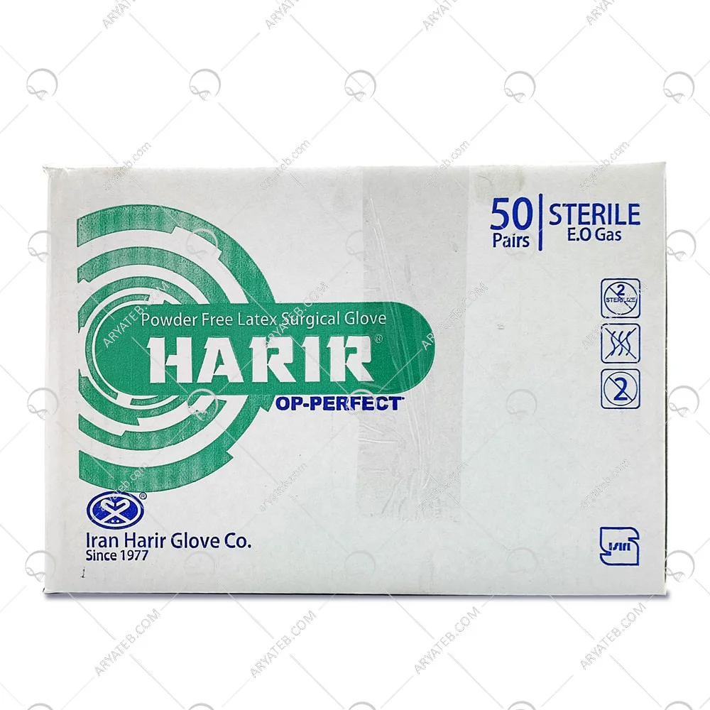 دستکش جراحی حریر