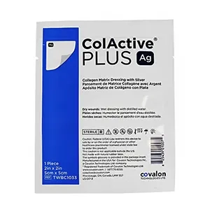 پانسمان کلاژن نقره دار کل اکتیو پلاس کوولان