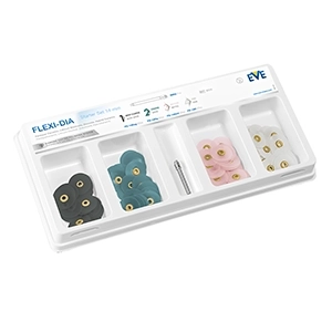 کیت دیسک پرداخت 100عددی الماسه پرسلن و زیرکونیا EVE