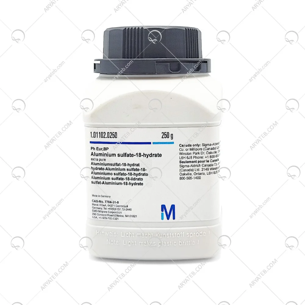 آلومینیوم سولفات 18 آبه