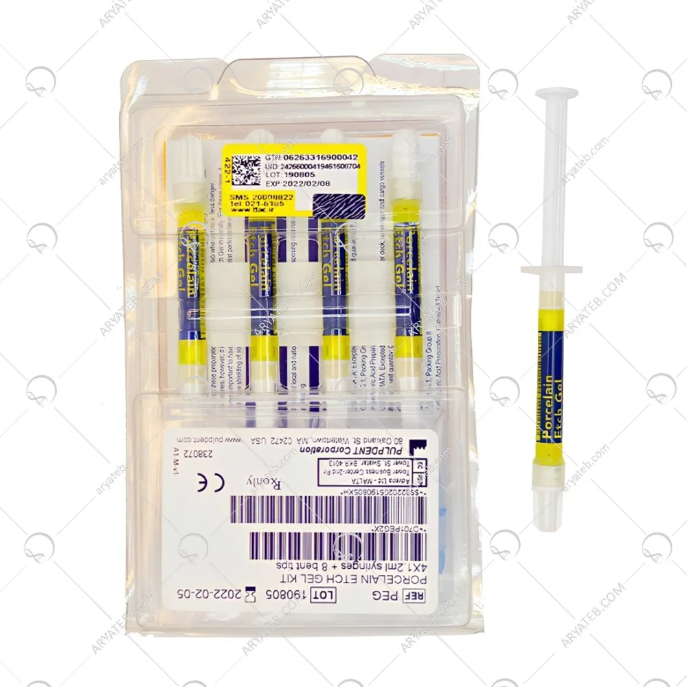 اسید اچ پرسلن پالپ دنت