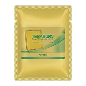 پانسمان سوختگی کلاژن طلا طبابرن