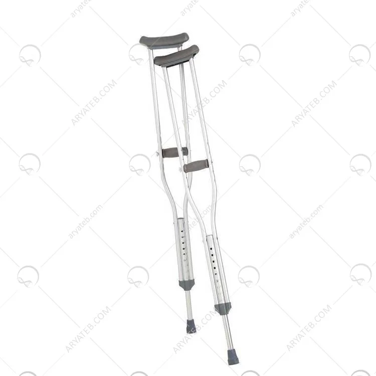 عصا زیر بغل الومينيوم بدون فوم
