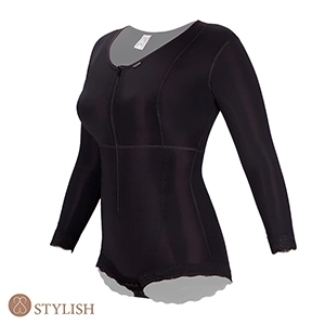 گن لیپوساکشن شورتی آستین دار زنانه استایلیش کد 13252