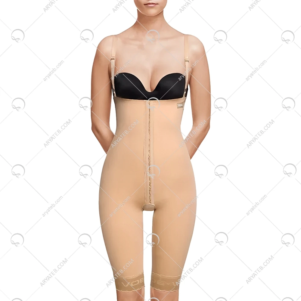 گن بعد از جراحی لیپوماتیک شکم پهلو ران ووئه VOE کد 3004