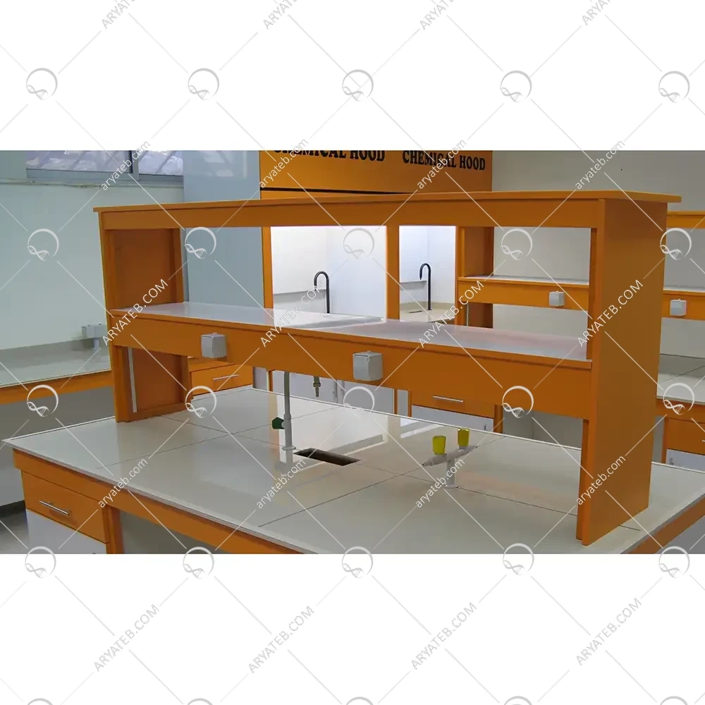شلف میز وسط آزمایشگاهی