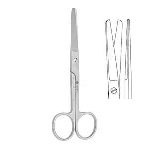 قیچی جراحی دو سر گرد