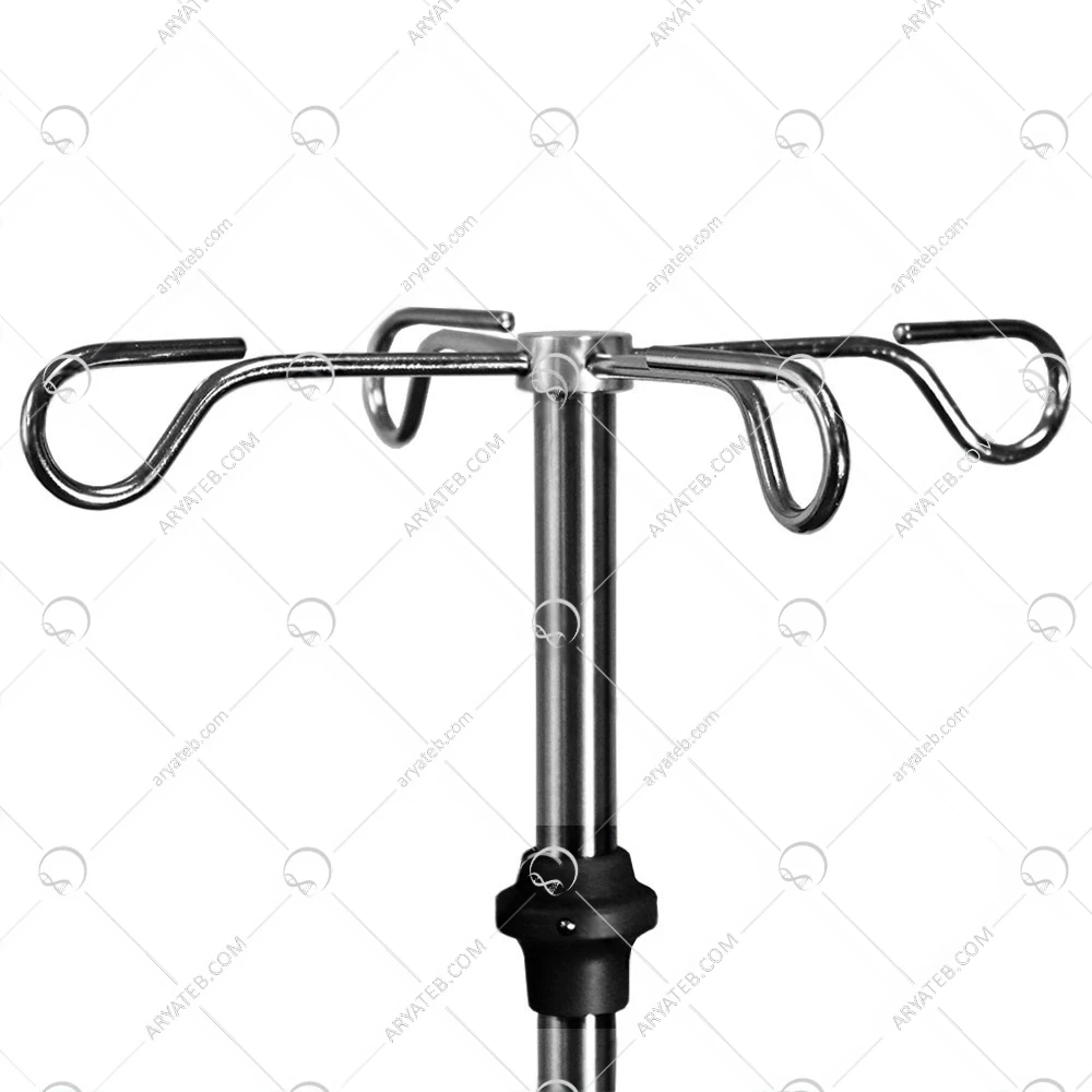 پایه سرم ایستاده چرخدار