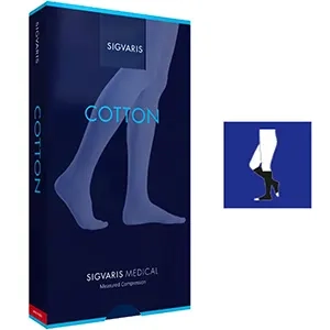 جوراب واریس سیگواریس کتان زیر زانو CO1