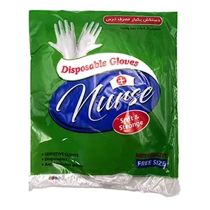 دستکش یکبار مصرف نرس Nurse