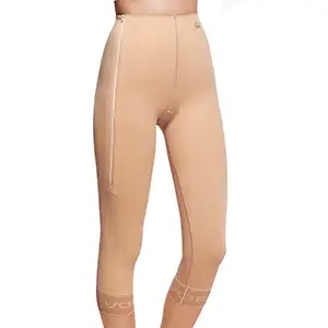 گن بعد از جراحی لیپوماتیک شلواری تا زیر زانو زیپ دار ووئه VOE کد 3006z