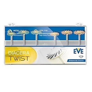 دیسک سیلیکونی پرسلن بزرگ 6 عددی eve